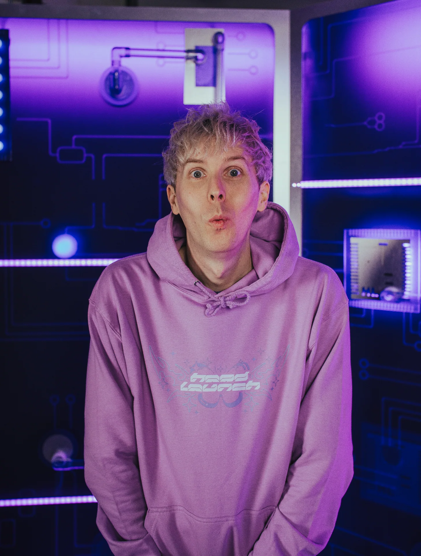 HARD LAUNCH Hoodie - Image 3